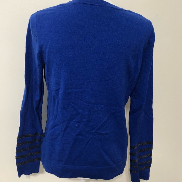 Gap Striped Cardigan with Sequins - Picture 2 of 4